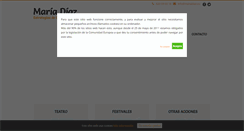 Desktop Screenshot of mariadiaz.eu